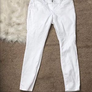 White jeans